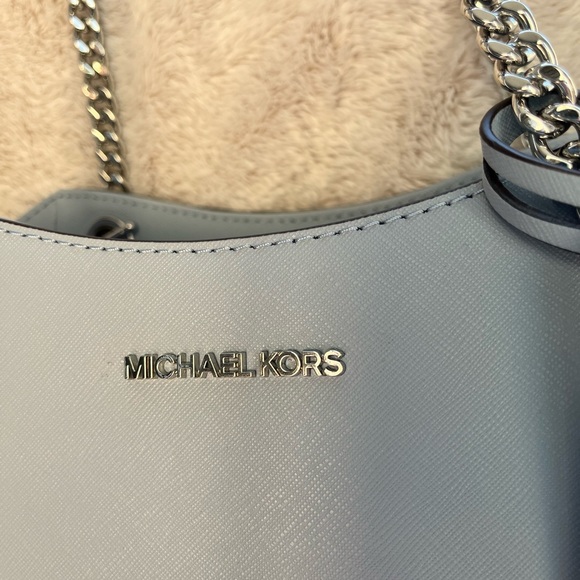 NWT Michael Kors Women's Jet Set Travel Large Chain Shoulder Bag - Picture 6 of 10